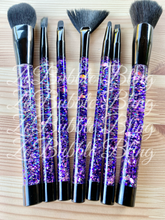 Load image into Gallery viewer, ZBB GLITTER Makeup Brush Set (7 brushes)
