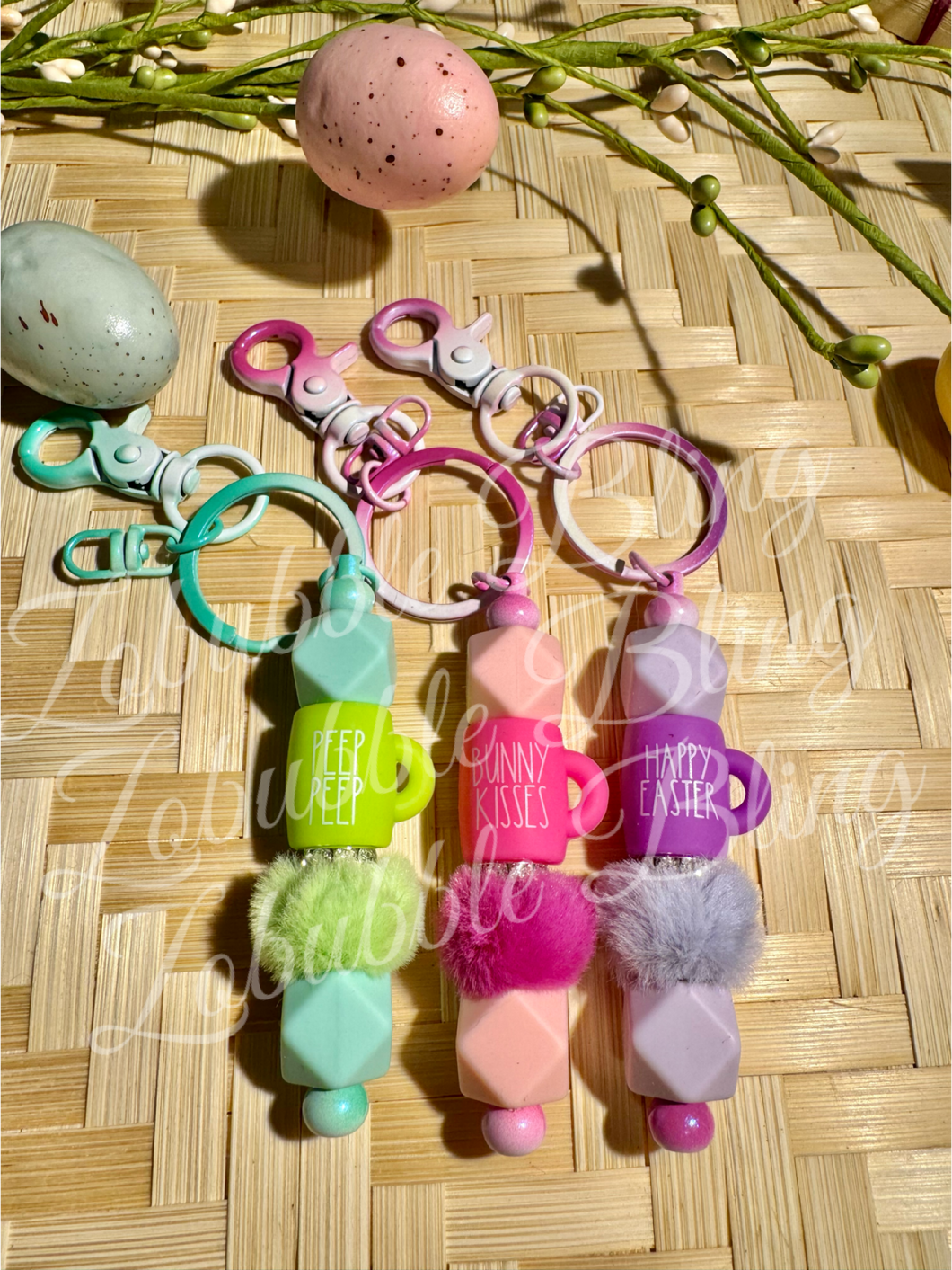 Silicone Spring Keychains Collection 2