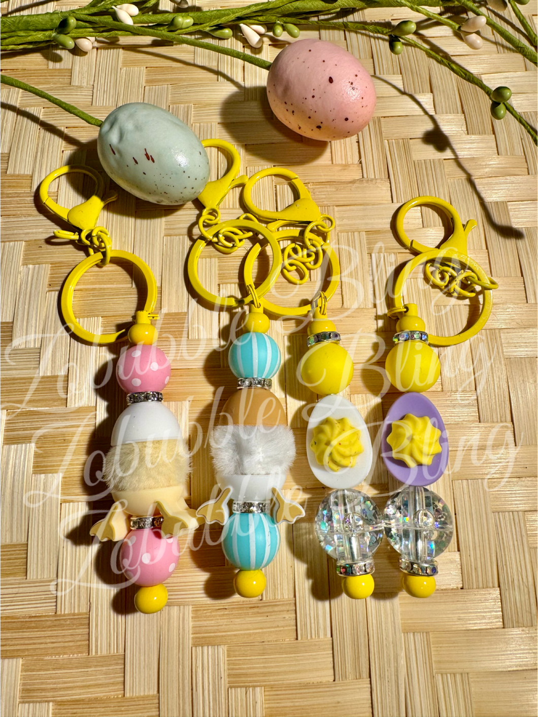 Silicone Spring Keychains Collection 1